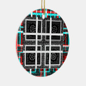 Sichtbares Muster - Art Print Keramik Ornament (Rechts)