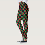 Sichtbares Muster für St. Kitts und Nevis-Flag Leggings (Links)