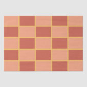 Sichtbares rosa kariertes Muster Seidenpapier (Vorderseite)