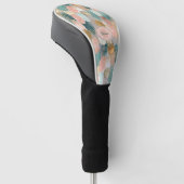 Sichtbares vertikales Pinselmuster (2) Golf Headcover (angewinkelt)