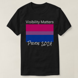 Sichtbarkeit, Bisexuelle Stolperflagge, Stadt T-Shirt