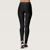 „Sichtbarkeit“ – Ein abstraktes Pride-Muster #1 Leggings (Rückseite)