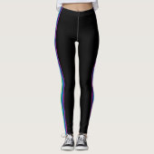 „Sichtbarkeit“ – Ein abstraktes Pride-Muster #1 Leggings (Vorderseite)