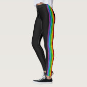 „Sichtbarkeit“ – Ein abstraktes Pride-Muster #1 Leggings (Links)