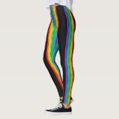 „Sichtbarkeit“ – Ein abstraktes Pride-Muster #2 Leggings (Links)