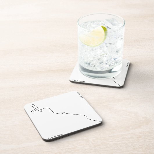 SICHTLINIE GETRÄNKEUNTERSETZER (Rechte Seite)