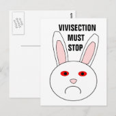 Sichtung muss Postkarte abbrechen (Vorne/Hinten)