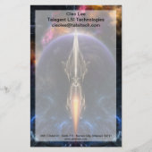 Sichtweise des Fraktals Briefpapier (Vorderseite)