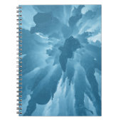 Sichtweite der Stalaktiten im unteren Winkel Notizblock (Vorderseite)