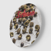 Sichuan Pepper Chinesische Küche Große Wanduhr (Winkel)