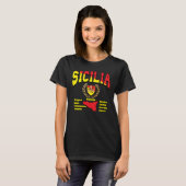 Sicilia 9 Provinzen T-Shirt (Vorne ganz)