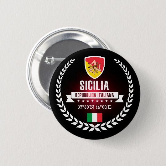 Sicilia Button (Vorne & Hinten)