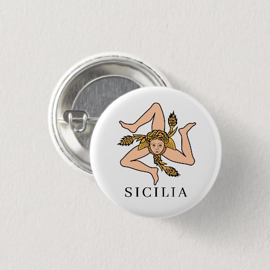 Sicilia Button (Vorne & Hinten)