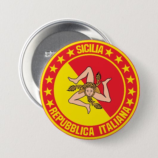 Sicilia Button (Vorne & Hinten)
