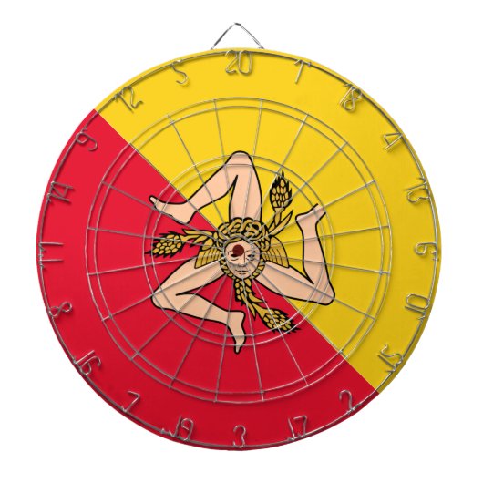 Sicilia Dartscheibe (vorne)
