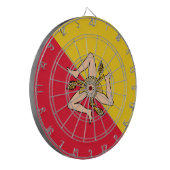 Sicilia Dartscheibe (Vorderseite Links)