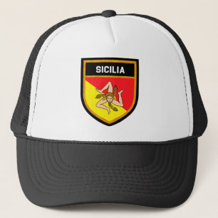 Sicilia Flagge Truckerkappe