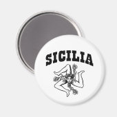 Sicilia Magnet (Vorderseite/Rückseite)