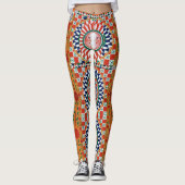 Sicilia Maiolica Leggings (Vorderseite)