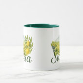 Sicilia Mt.Etna Design Mug Tasse (Zentrum)