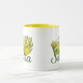Sicilia Mt.Etna Design Mug Tasse (Zentrum)