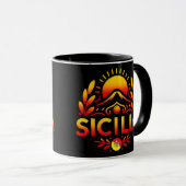 Sicilia Mt.Etna Tasse (VorderseiteRechts)