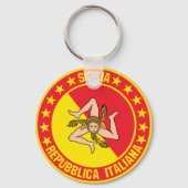 Sicilia Schlüsselanhänger (Rückseite)