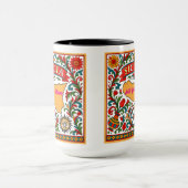 Sicilia Sicilian Design (customize with name) Tasse (Zentrum)
