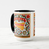 Sicilia Sicilian Design (customize with name) Tasse (Vorderseite Links)