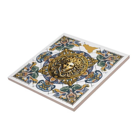 Sicilia Sicilian Muster Fliese (Seite)