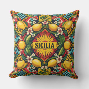 Sicilia Sicilian Muster Kissen