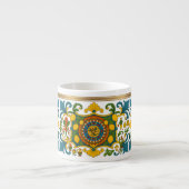 Sicilia Sicilian Pattern Espresso Cup Espressotasse (Vorderseite)