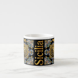 Sicilia Sicilian Pattern Espressotasse