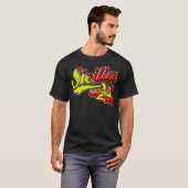 Sicilia Sicilian Trinacria T-Shirt (Vorne ganz)