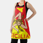 Sicilia Sizilien All-over Print-Schürze Schürze (InSitu)