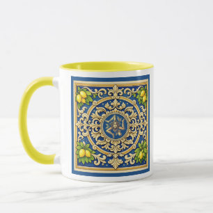 Sicilia Trinacria sizilianisches Design Tasse