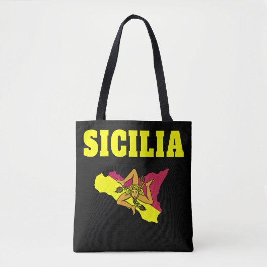 Sicilia Trinacria Tasche (Vorderseite)
