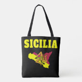 Sicilia Trinacria Tasche (Rückseite)