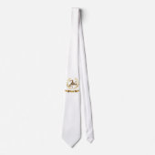 Sicilia Trinacria und Laurel Wreath Neck Tie Krawatte (Vorderseite)