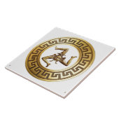 Sicilia Trinacria Wall Tile Fliese (Seite)