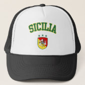 Sicilia Truckerkappe (Vorderseite)