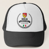 Sicilia Truckerkappe (Vorderseite)