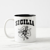 Sicilia Zweifarbige Tasse (Links)