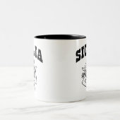 Sicilia Zweifarbige Tasse (Mittel)
