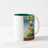 SICILIA ZWEIFARBIGE TASSE (VorderseiteRechts)