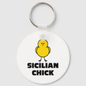 Sicilian Chick Schlüsselanhänger (Vorderseite)