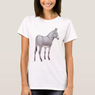 Sicilian Donkey Ladys Flowy Shirt