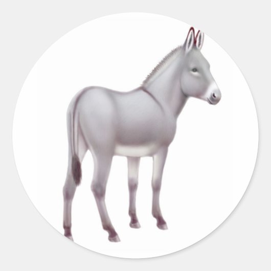 Sicilian Donkey Sticker (Vorderseite)