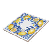 Sicilian Lemon Tiles Pattern Mediterranean Dolce  Fliese (Seite)