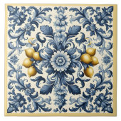 Sicilian Lemons Fliese (Vorderseite)